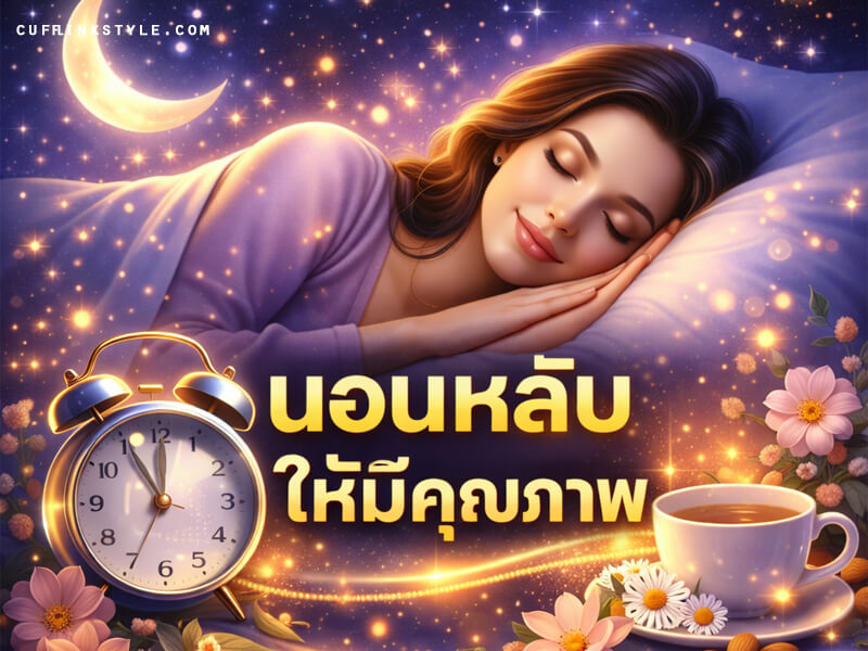 นอนหลับให้มีคุณภาพ