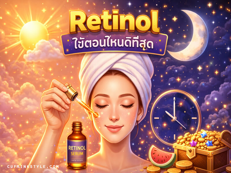 Retinol ใช้ตอนไหนดีที่สุด